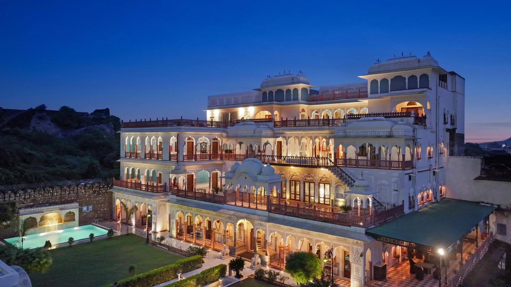 Shahpura Haveli Hotel Buitenkant foto